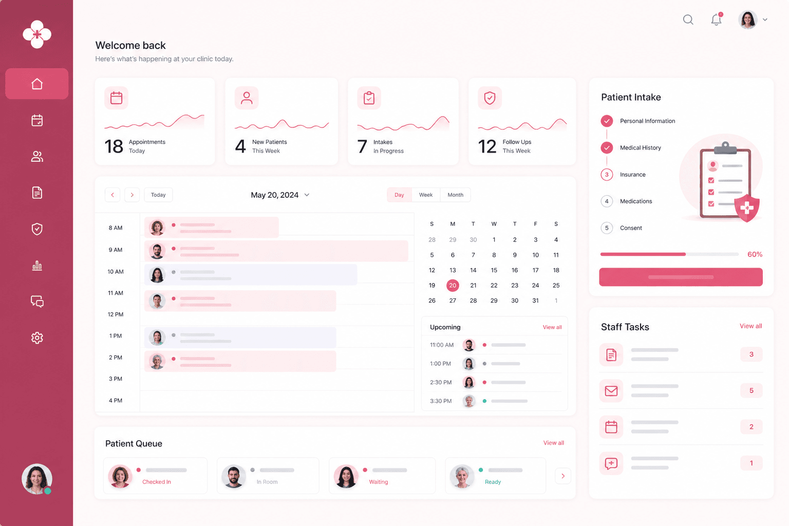 Clinic Operations & Patient Intake Platform